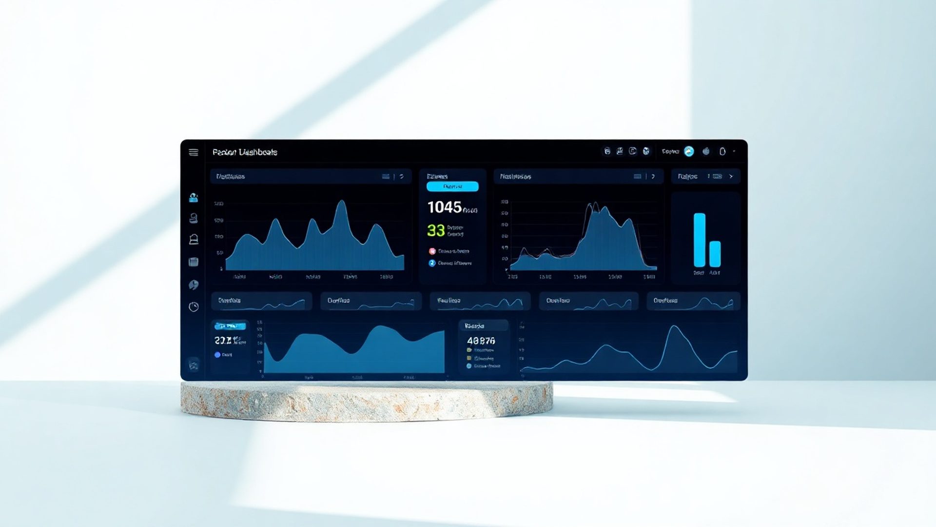 Healthymealx dashboard s nutricionističkim panelima